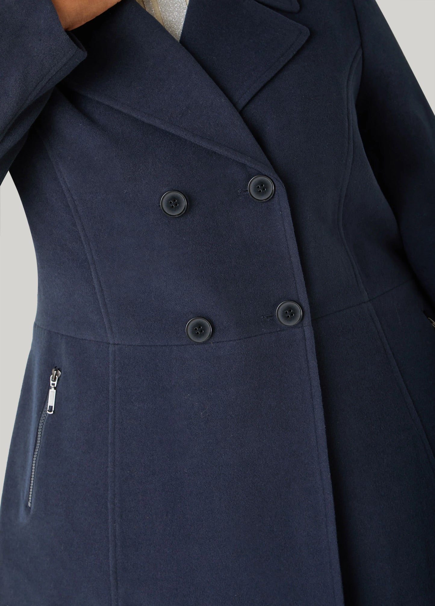 Double Breasted Peacoat