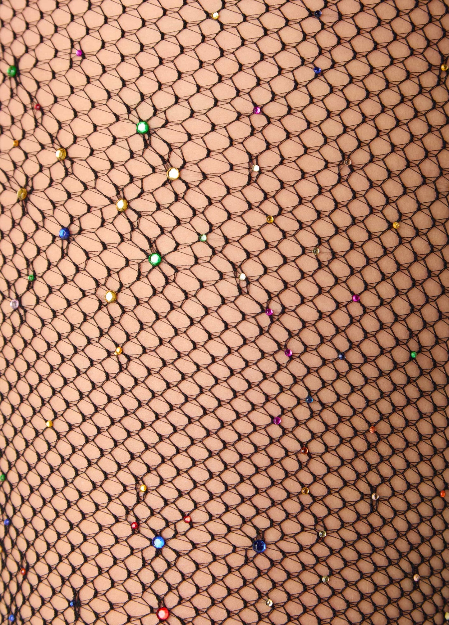 Crystal Fishnet Tights