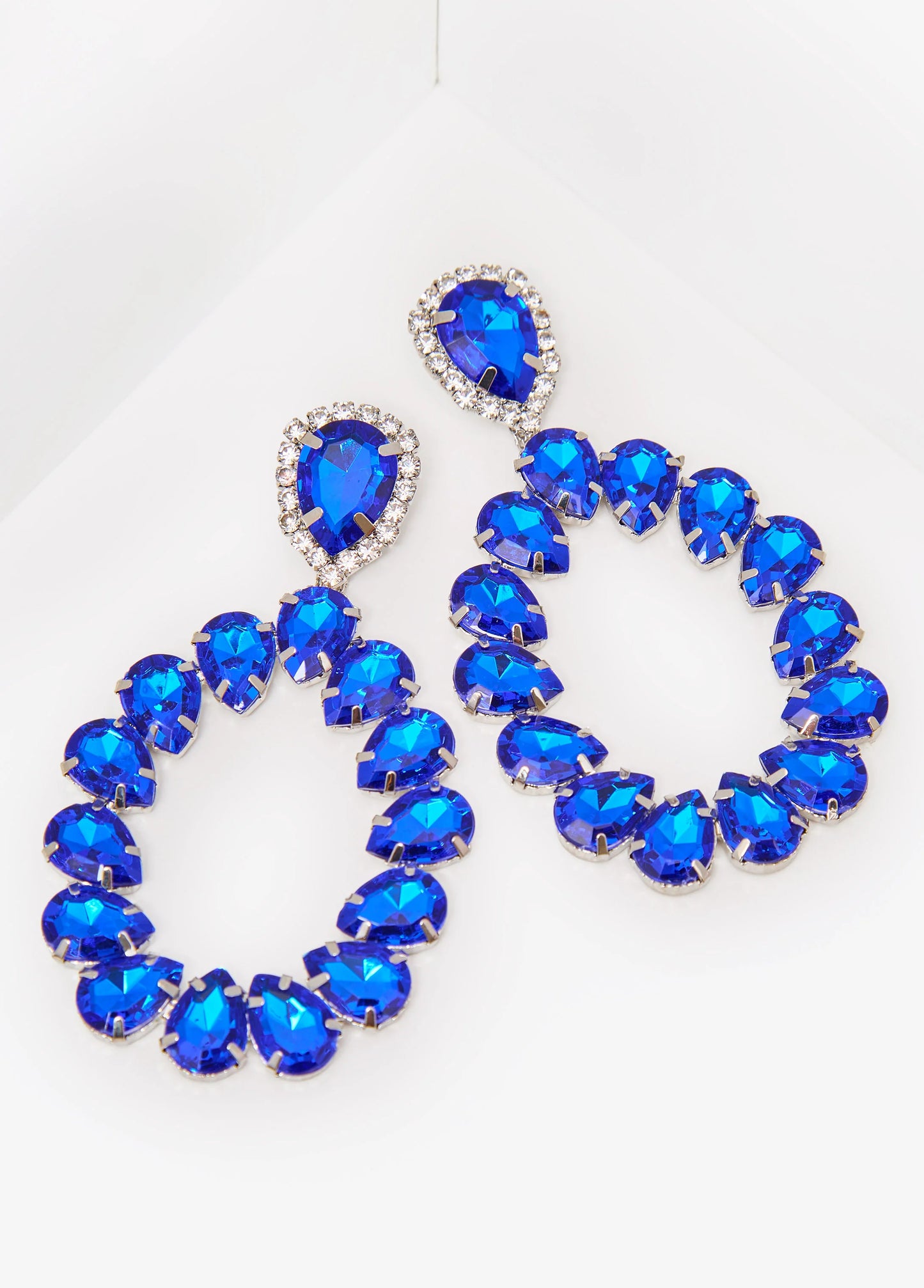 Crystal Ring Earrings