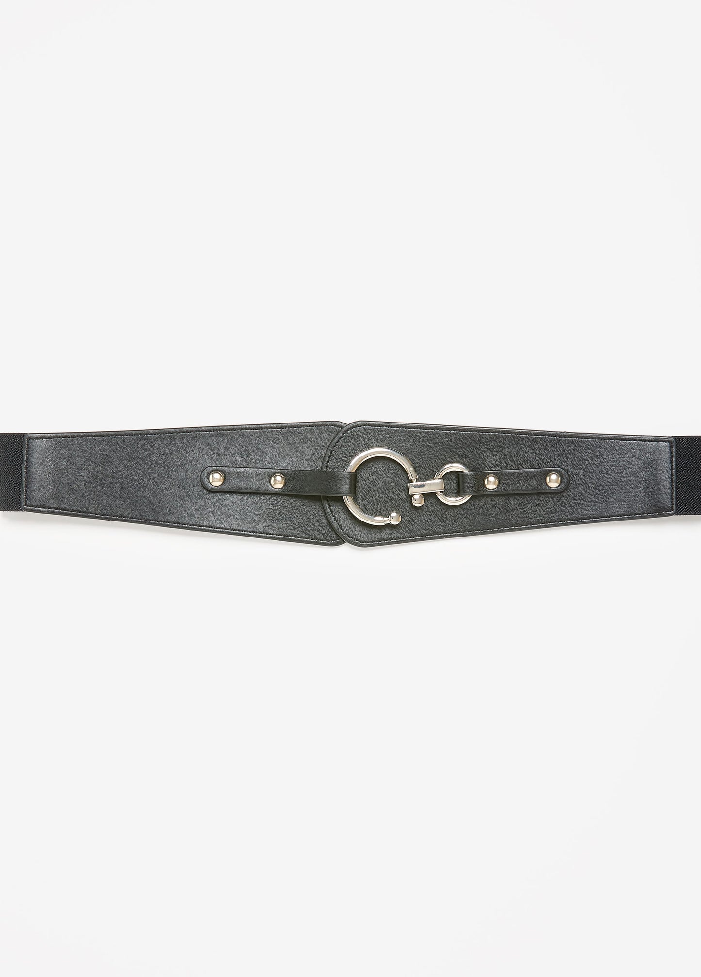Bull Ring Buckle Stretch Belt