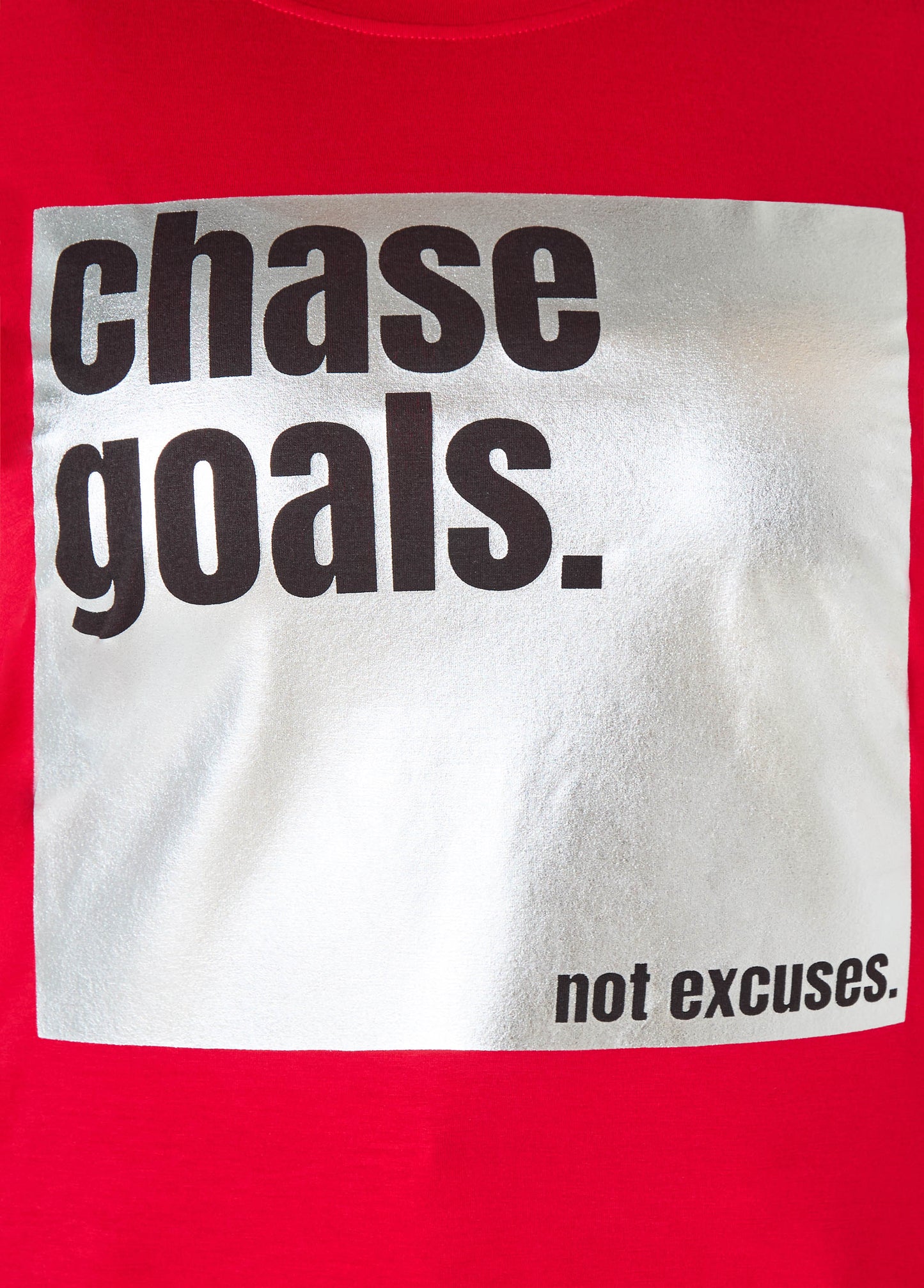 Chase Goals Metallic Graphic Tee