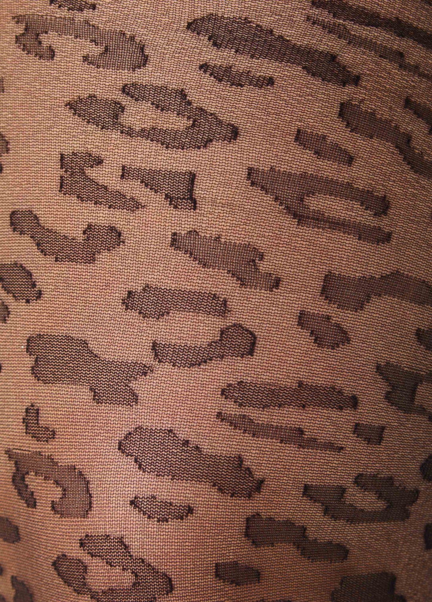 Leopard Footed Tights