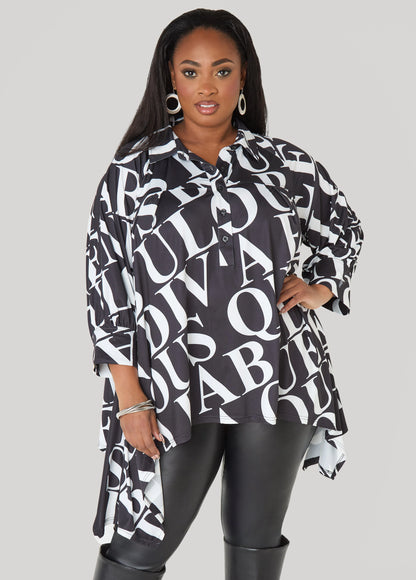 Fabulous Diva Sharkbite Shirt
