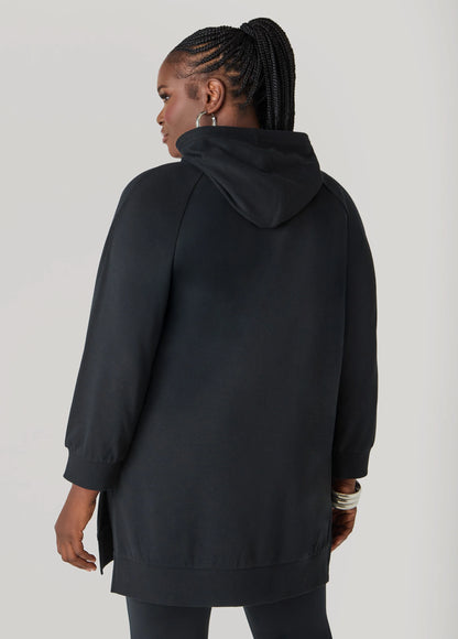 Oversized Side Split Hoodie