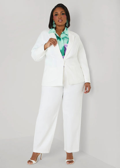 Millennium Button Front Blazer