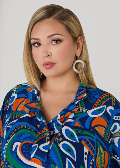 Printed Hi Low Tunic