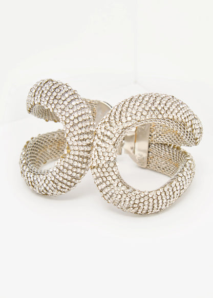 Crystal Hinge Cuff
