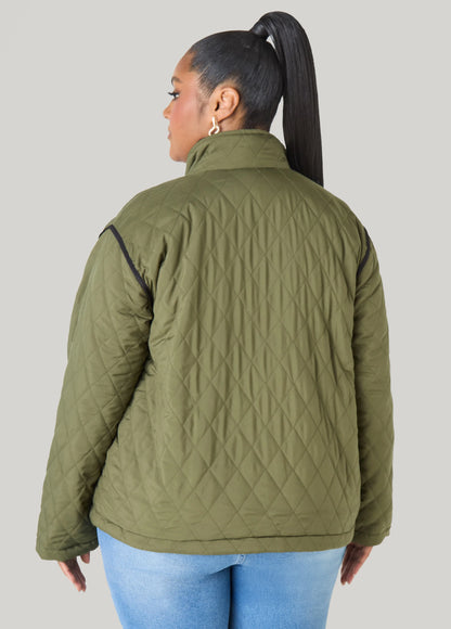 Reversible Quilted Barn Jacket