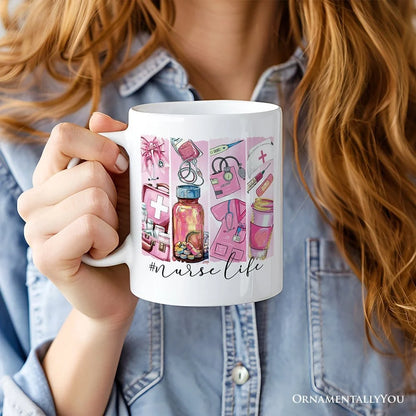 Nurse Life Ceramic Mug