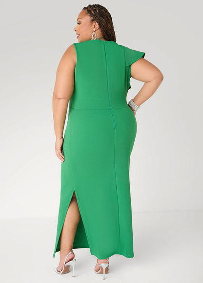 Ruffled Maxi Dress