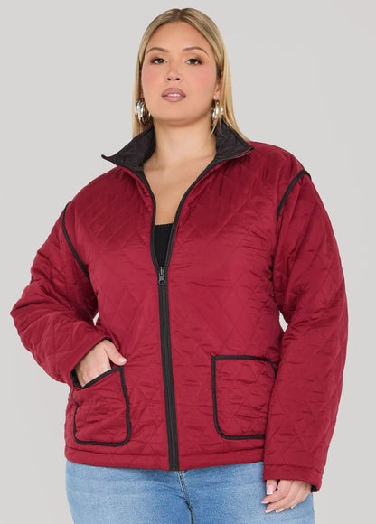 Reversible Quilted Barn Jacket