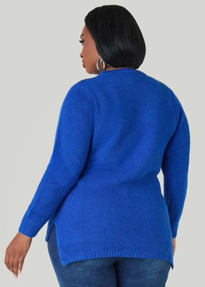 Lace Up Sweater