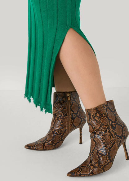 Frayed Maxi Sweater Dress