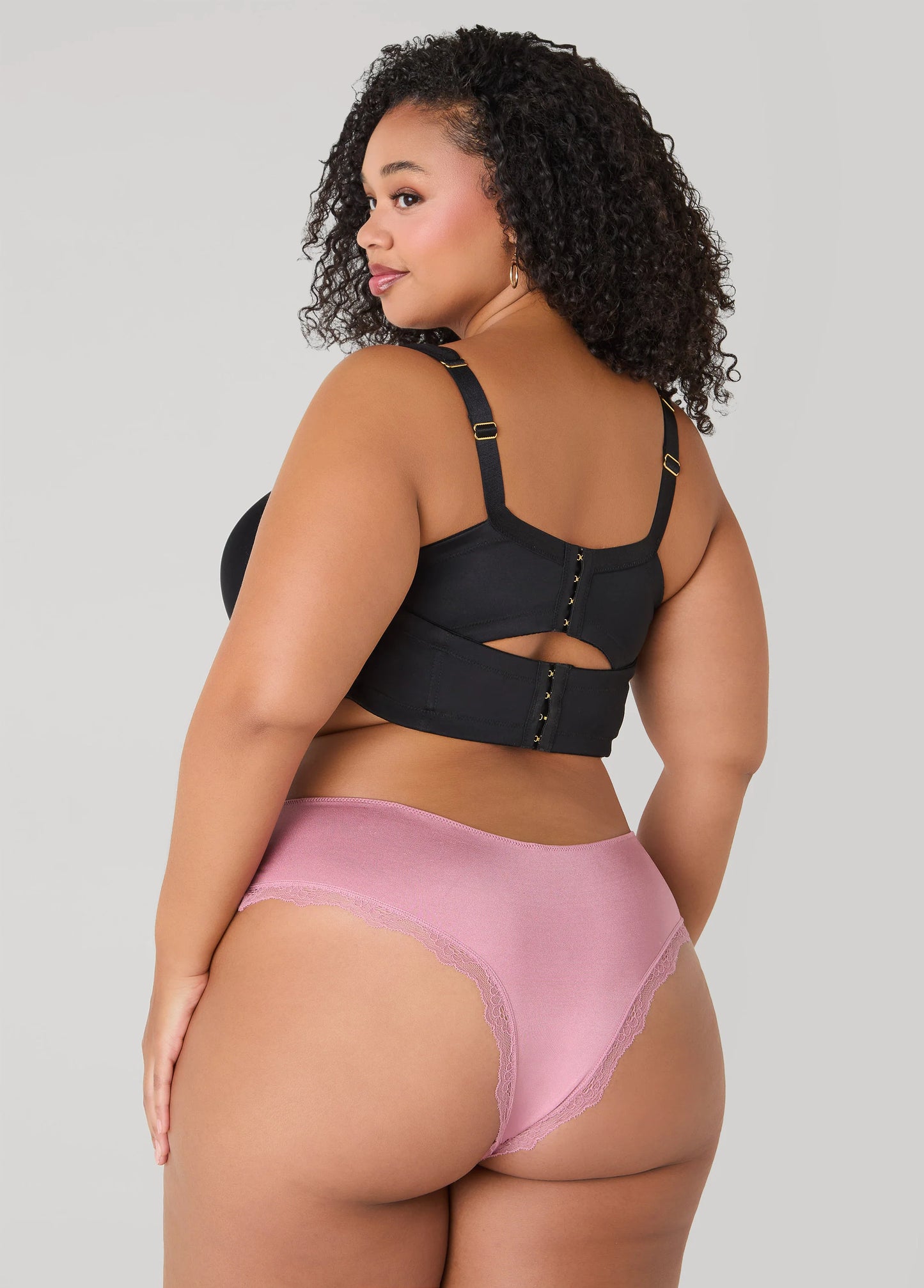 3 Pack Lace Trimmed Cheeky Panties
