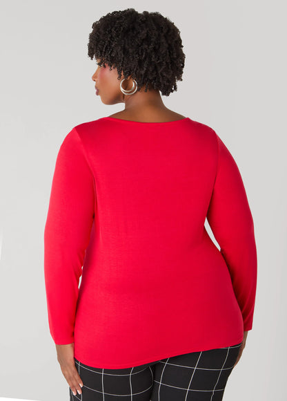 Basic Long Sleeve Jersey Tee