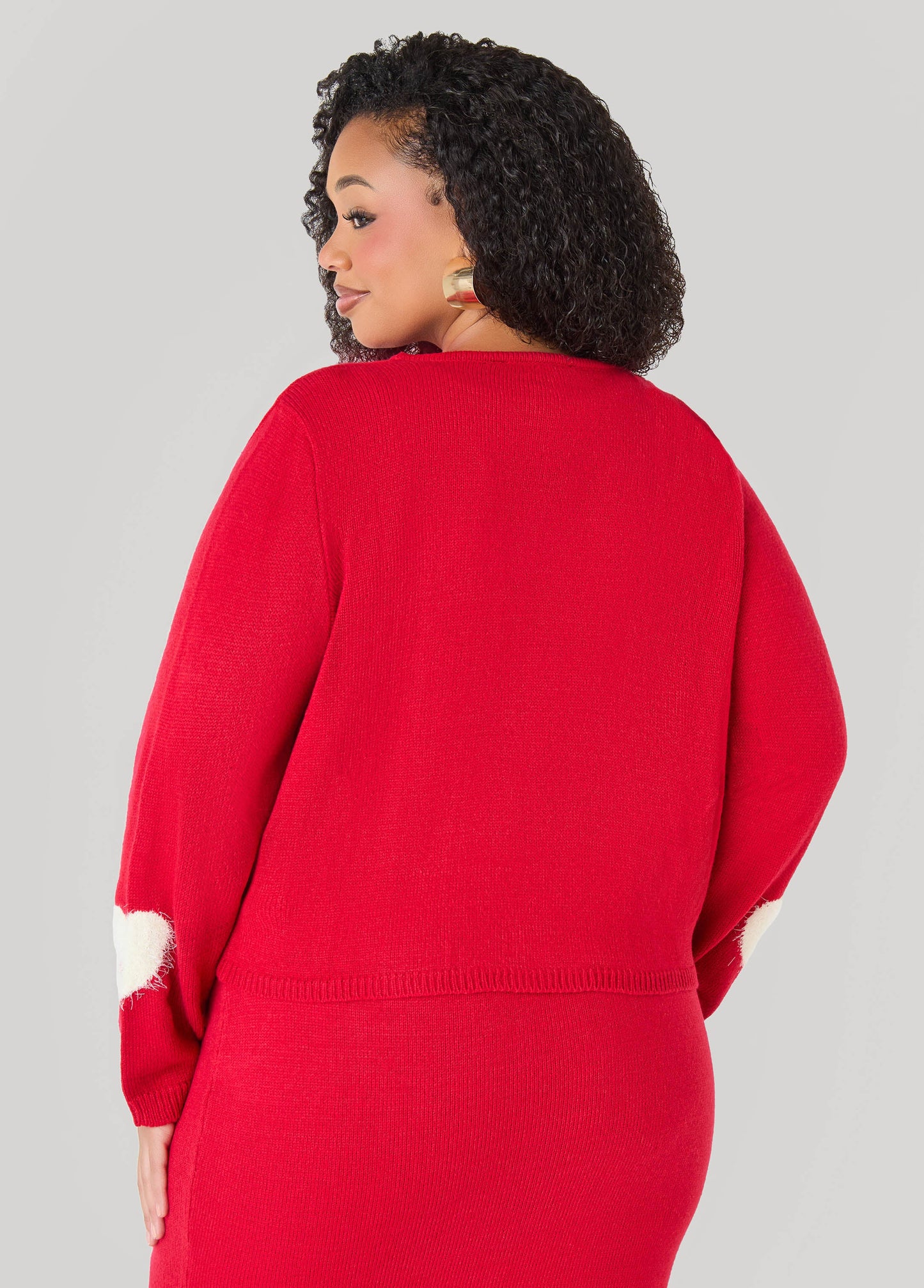 Heart Knitted Bolero