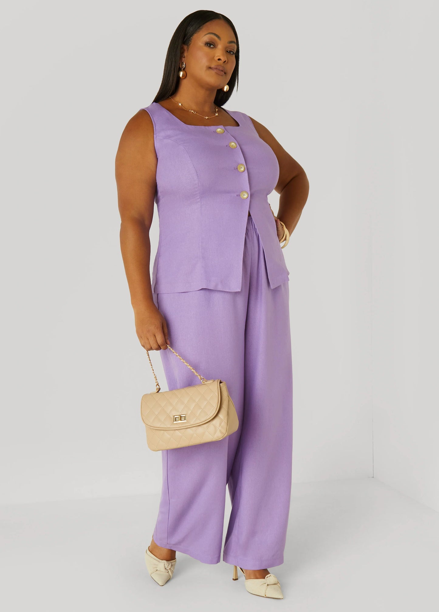 Button Front Vest
