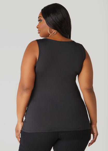 Twisted Cowl Neck Top