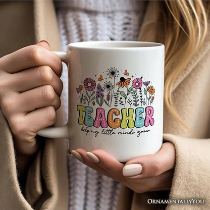 Helping Little Minds Grow Teacher Mug