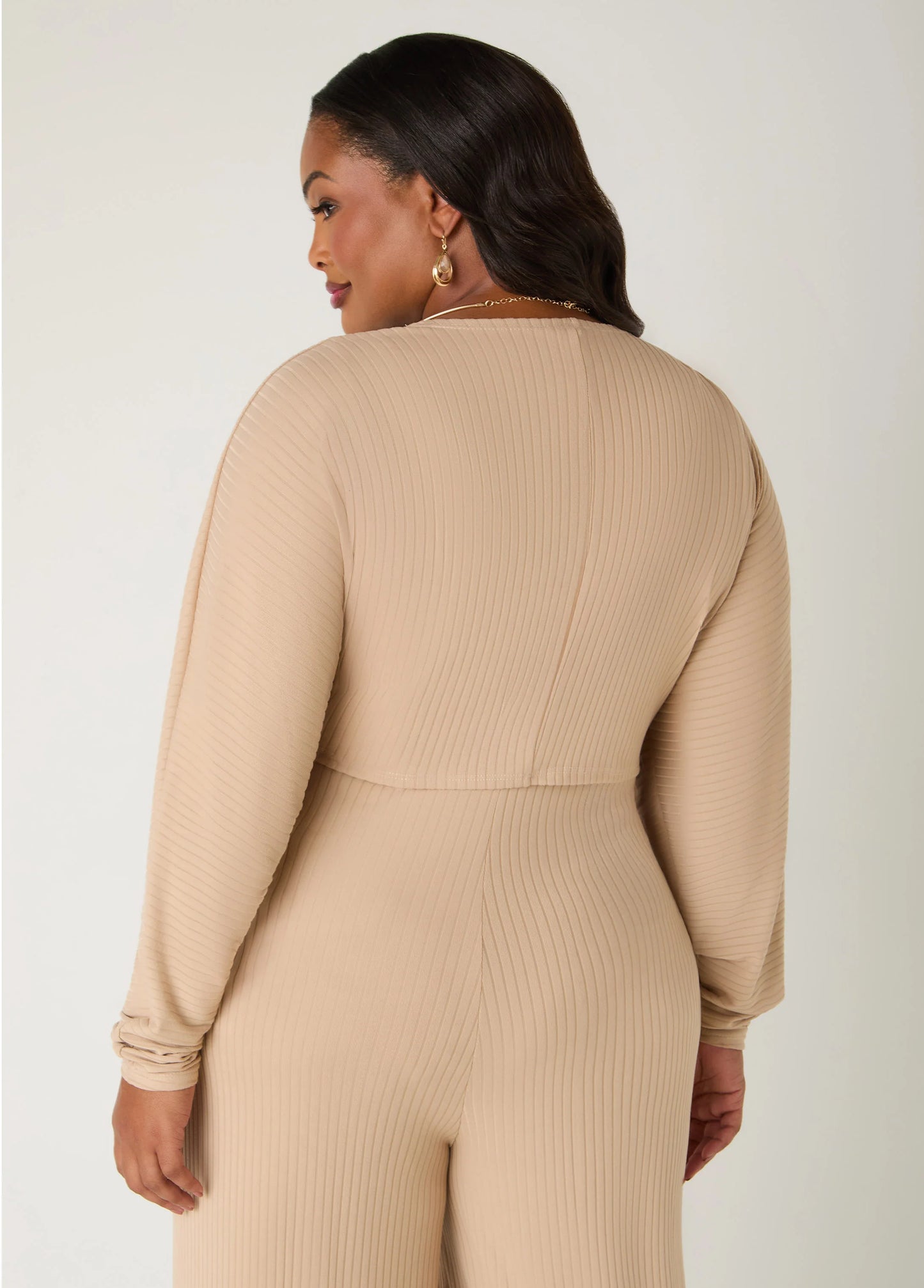 Ribbed Bolero