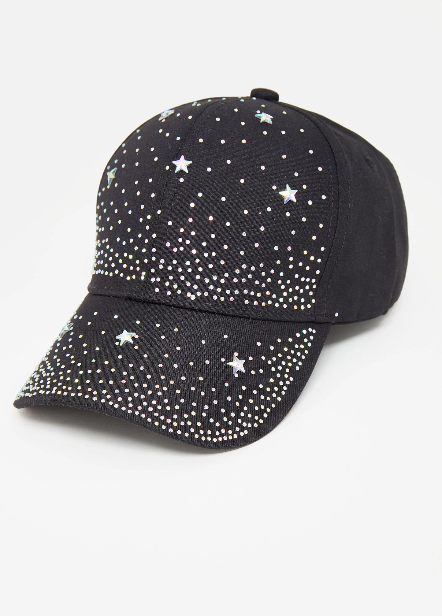 Crystal Denim Baseball Hat