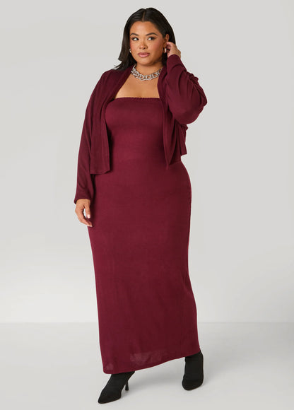 Brushed Knit Bolero
