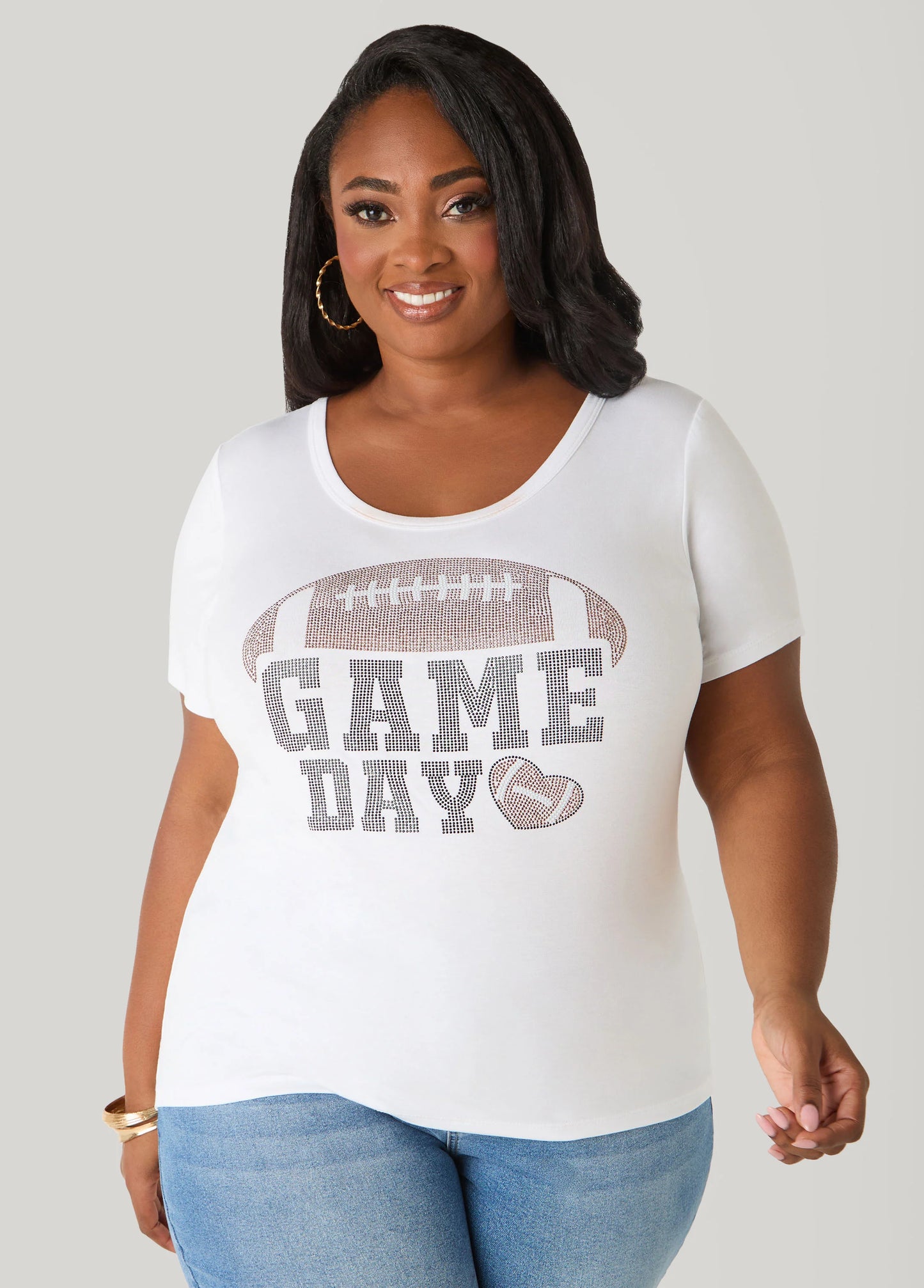 Game Day Crystal Tee