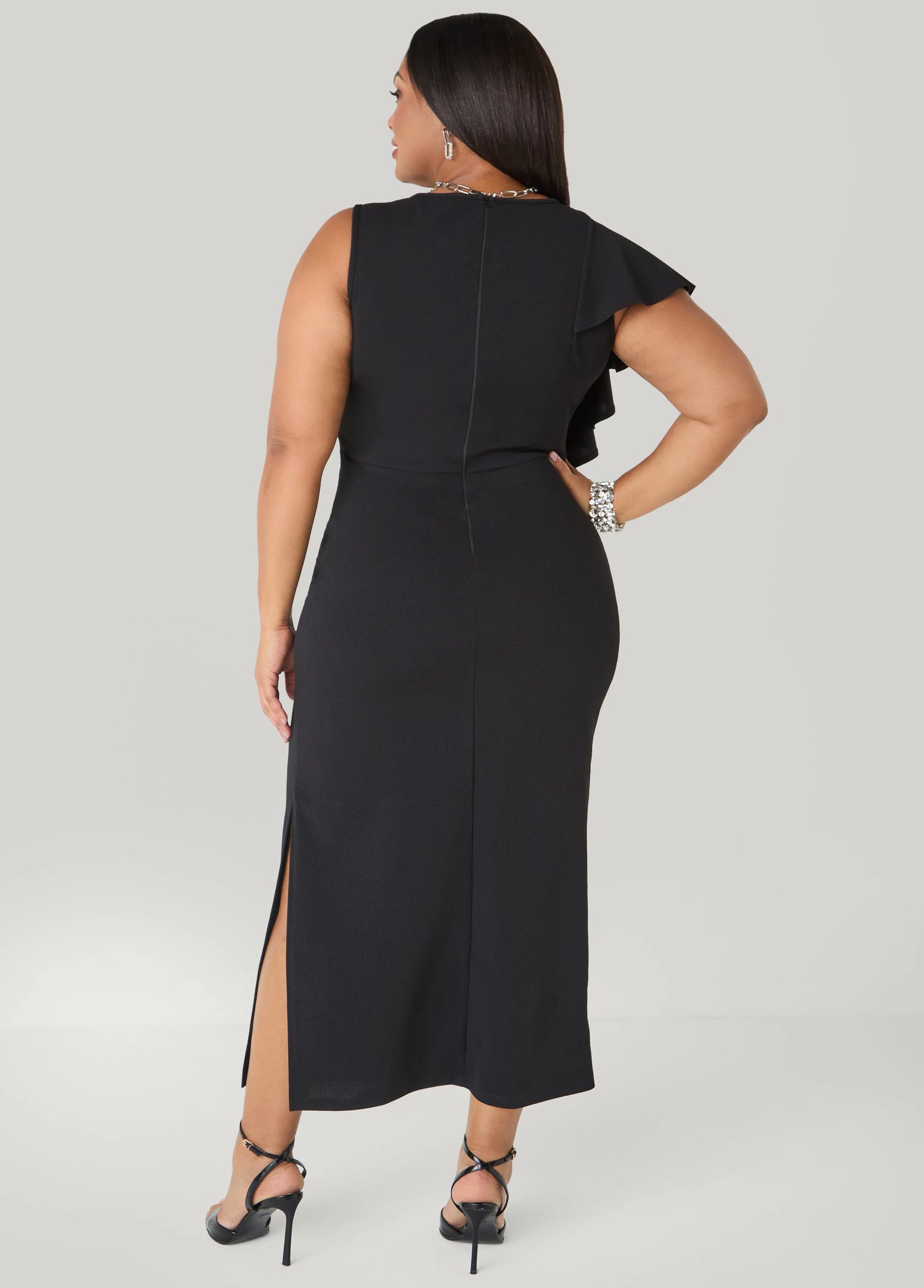Ruffled Maxi Dress