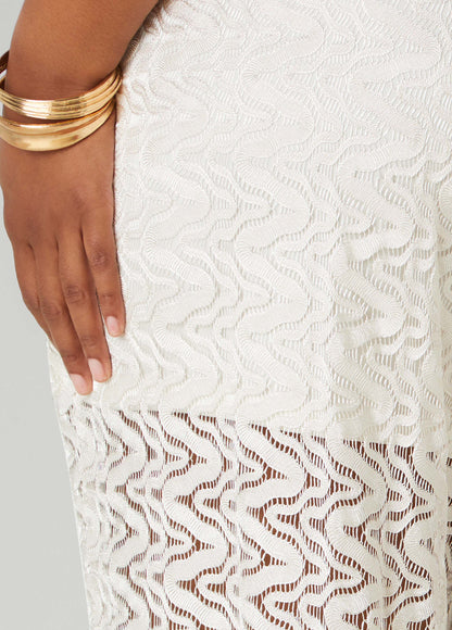 Wide Leg Lace Pants