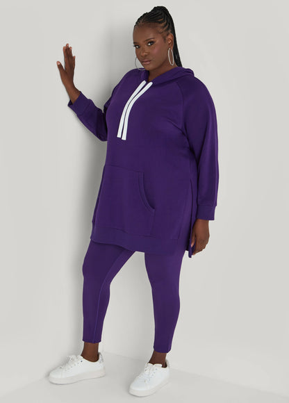 Oversized Side Split Hoodie