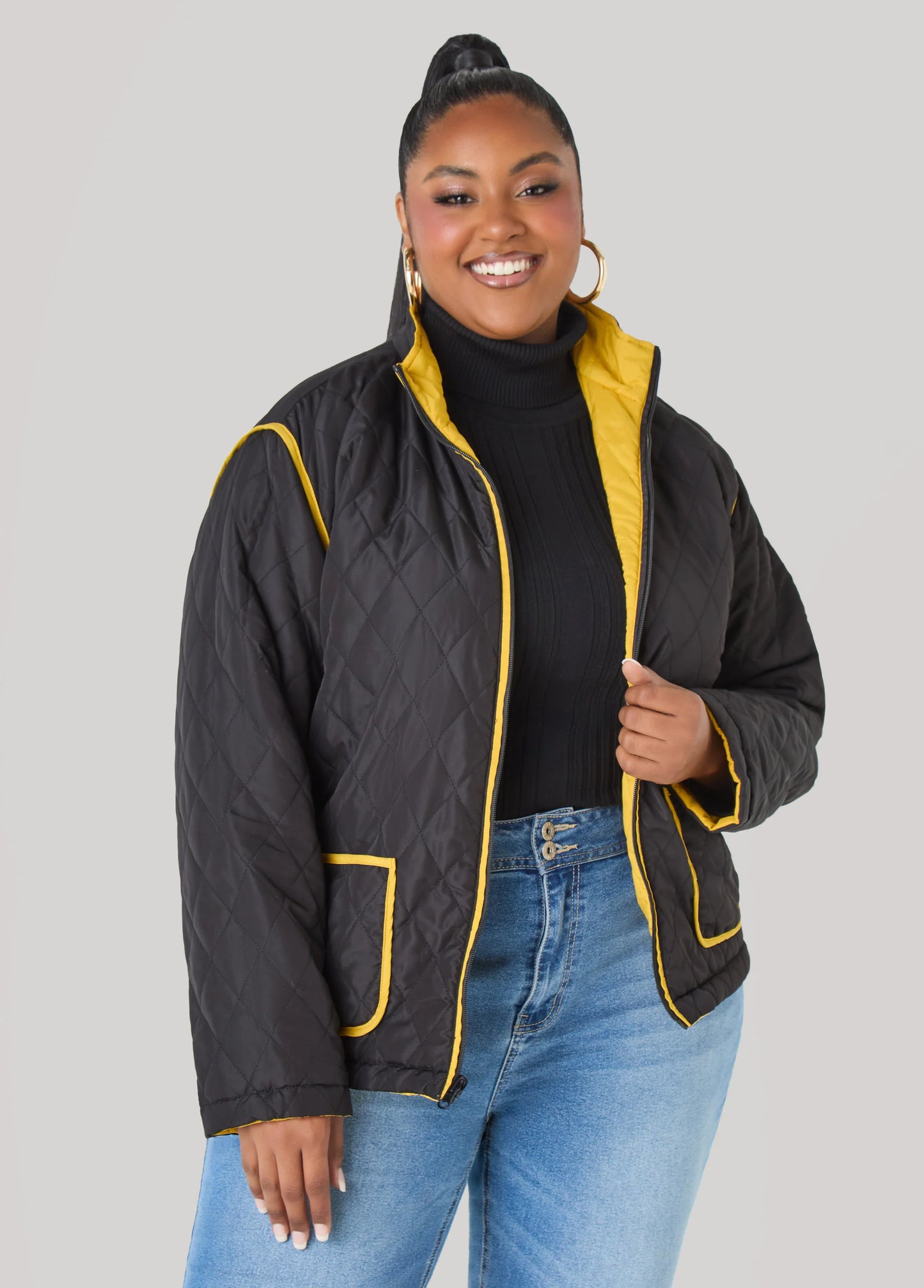 Reversible Quilted Barn Jacket