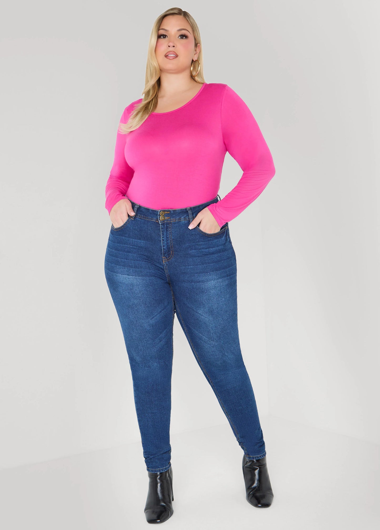 Basic Long Sleeve Jersey Tee