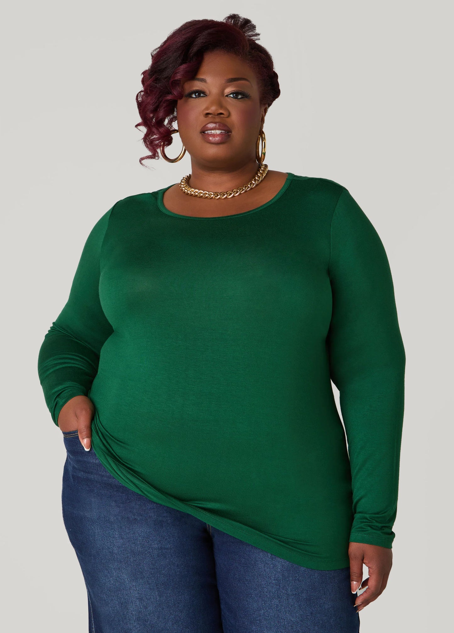 The Basic Long Sleeved Jersey Tee