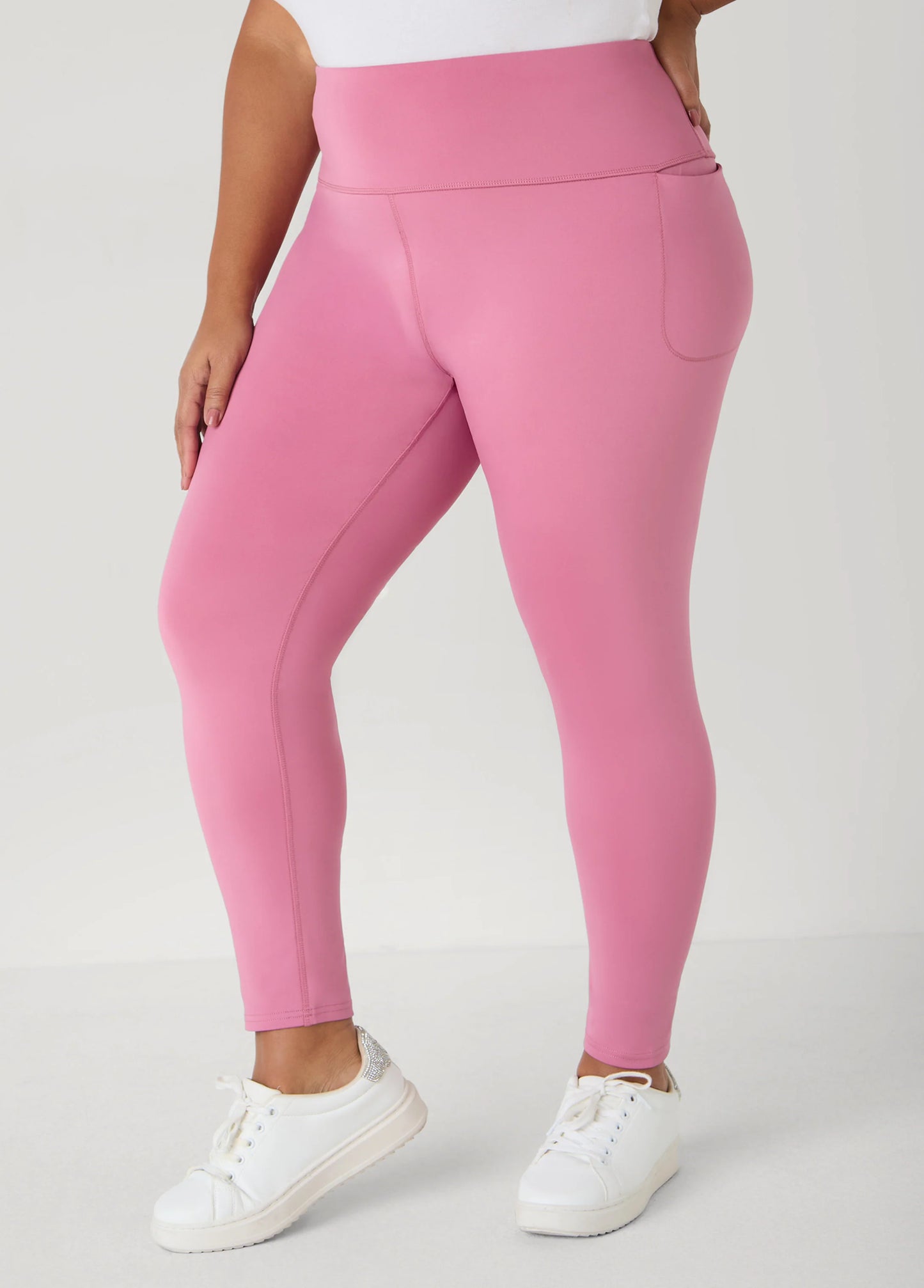 Side Pocket Pull On Leggings