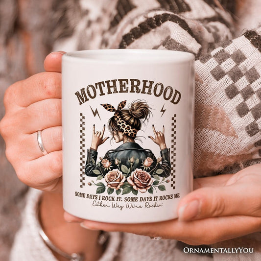 Motherhood Rocks Mug