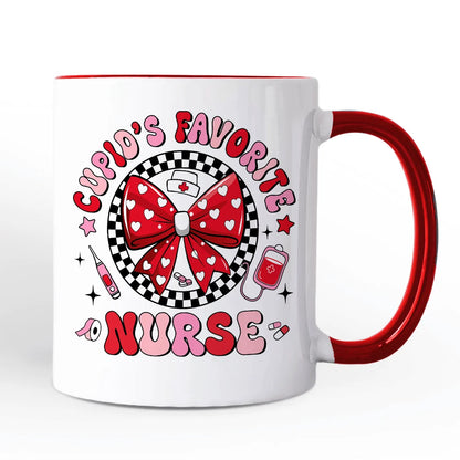 Cupids Favorite Nurse Mug