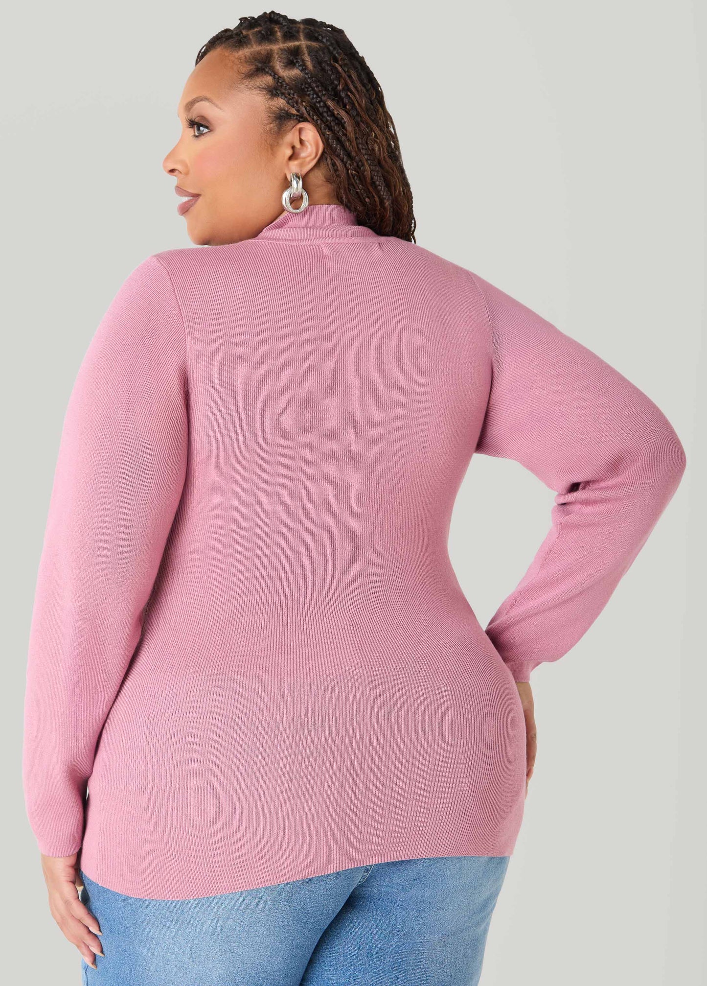 Cutout Crystal Sweater