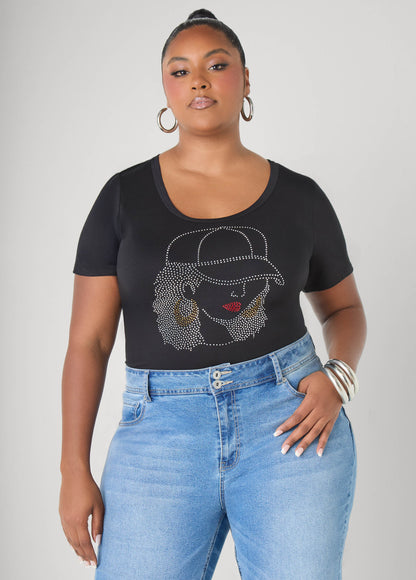Profile Crystal Tee