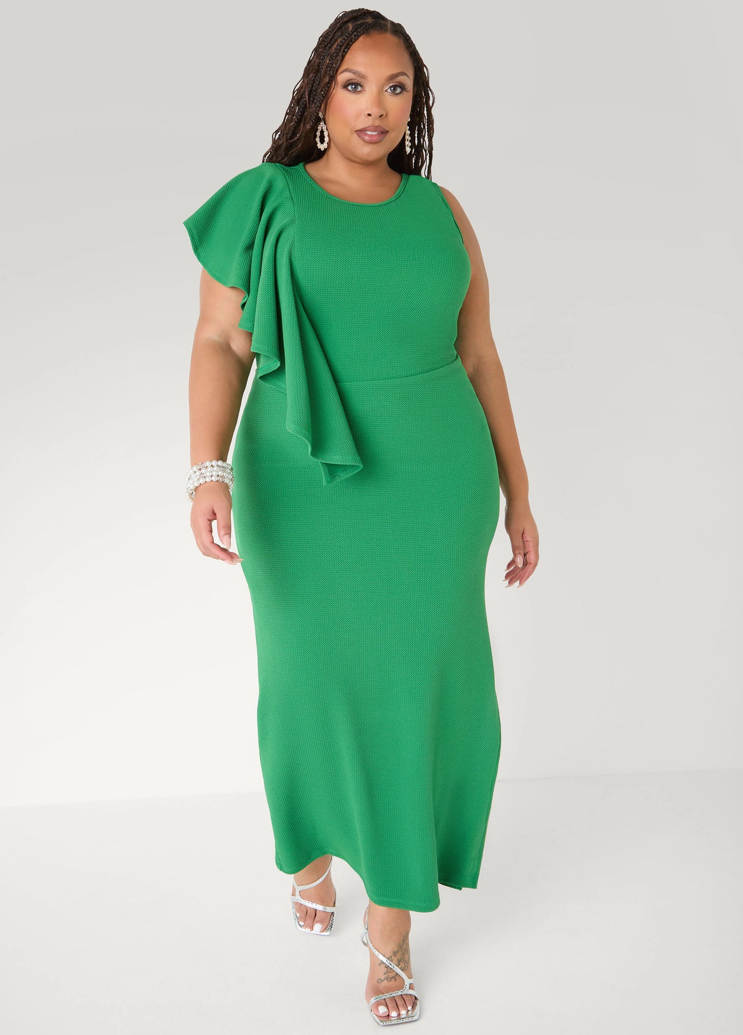 Ruffled Maxi Dress