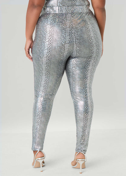Lizard Print Leggings