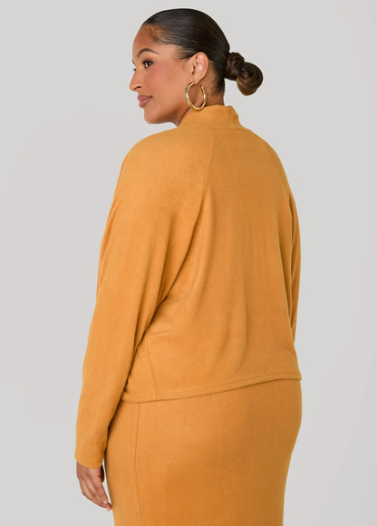 Brushed Knit Bolero
