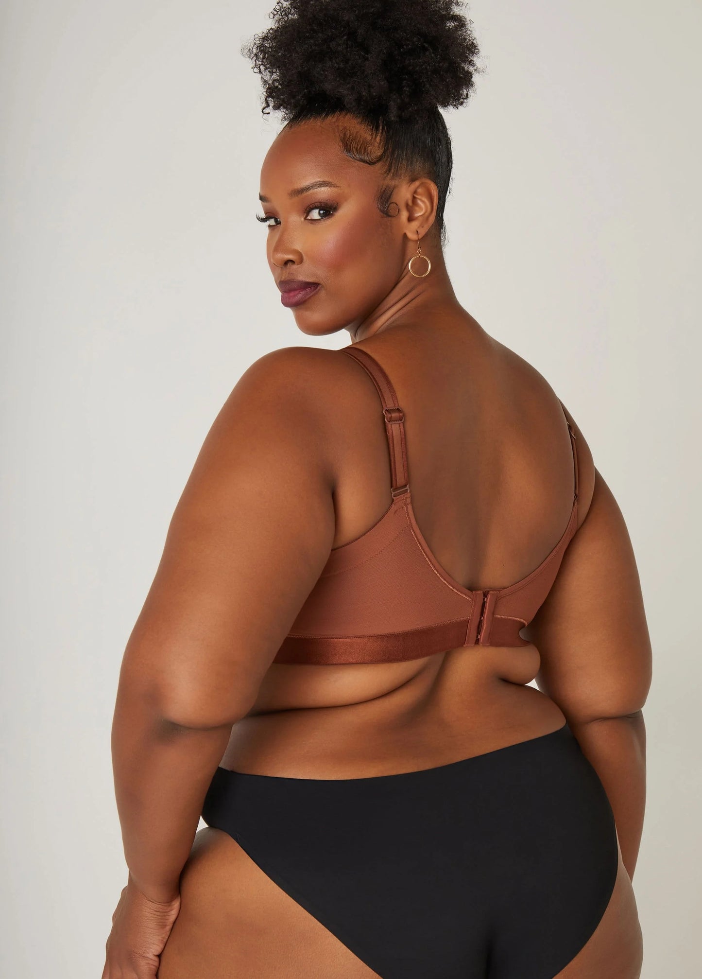 Paneled Side Smoothing Minimizer Bra