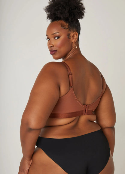 Paneled Side Smoothing Minimizer Bra