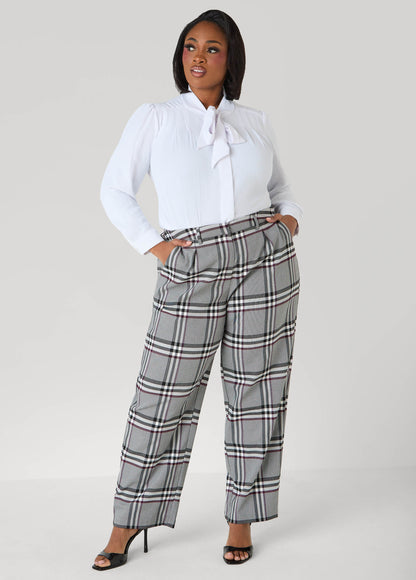Millennium Plaid Trousers