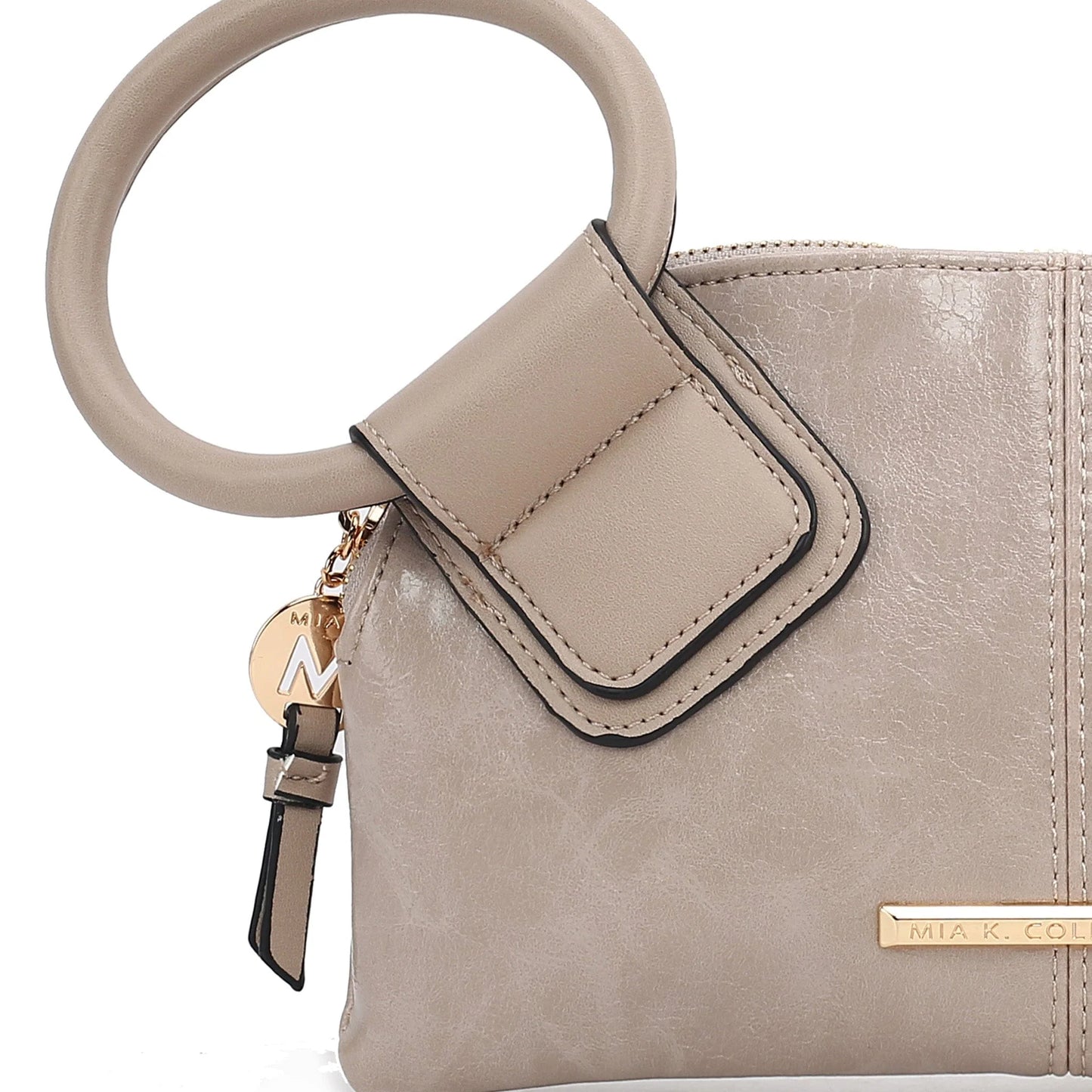 Simone Textured Wristlet