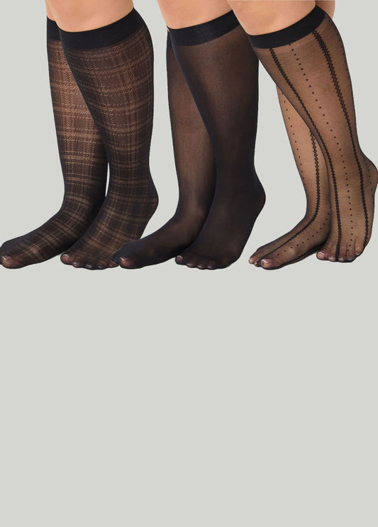 Pack Of 3 Trouser Socks