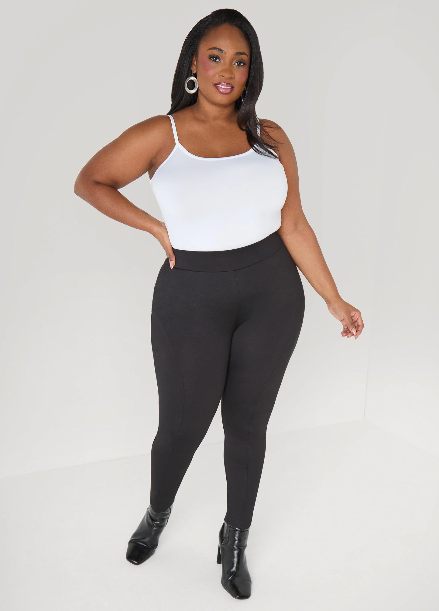 Adjustable Stretch Knit Cami