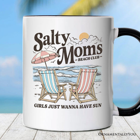 Salty Moms Beach Club Mug