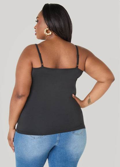 Adjustable Stretch Knit Cami