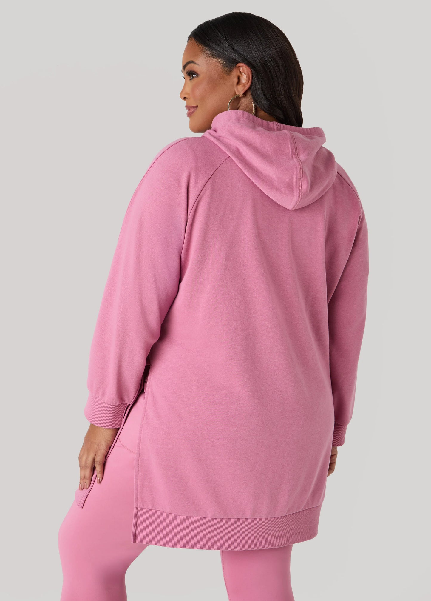 Oversized Side Split Hoodie